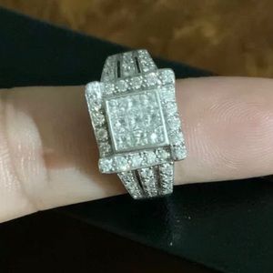 1.20CT Diamond Engagement Ring 14 Karat White Gold
